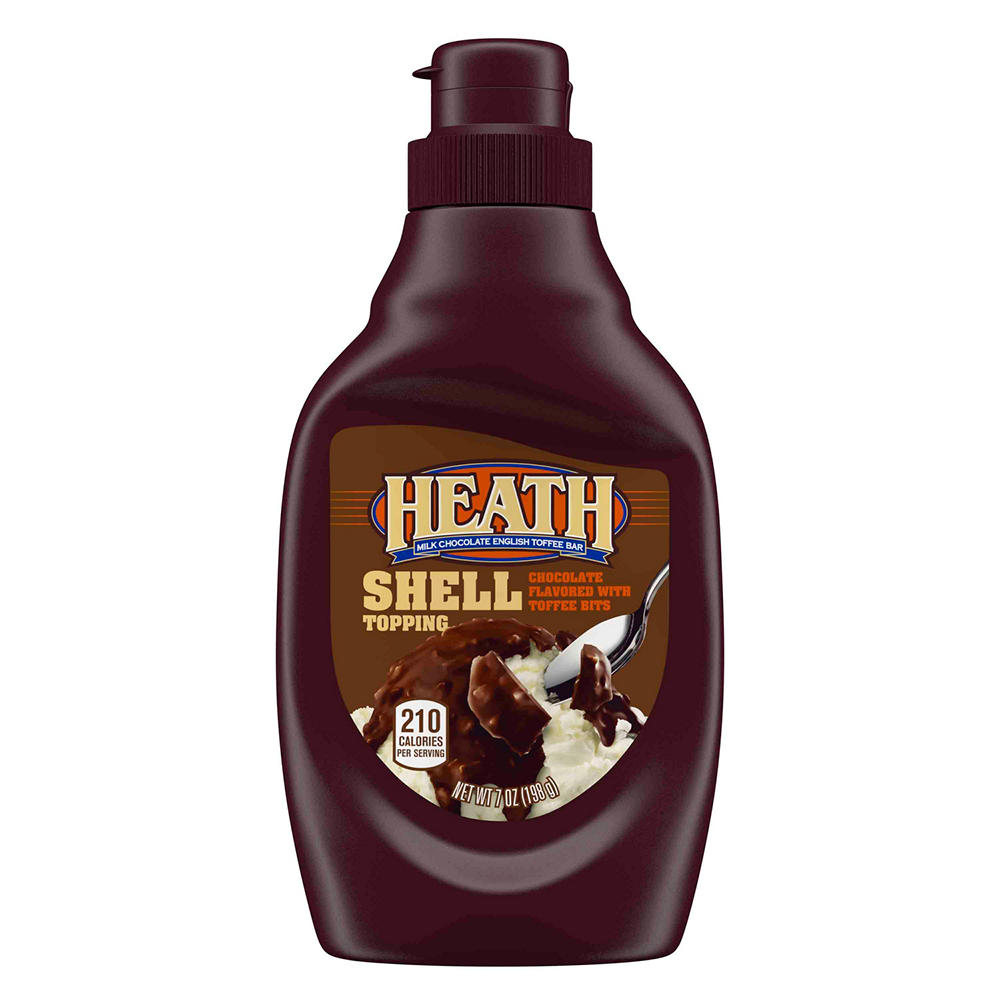 Heath Shell Topping, 7 oz