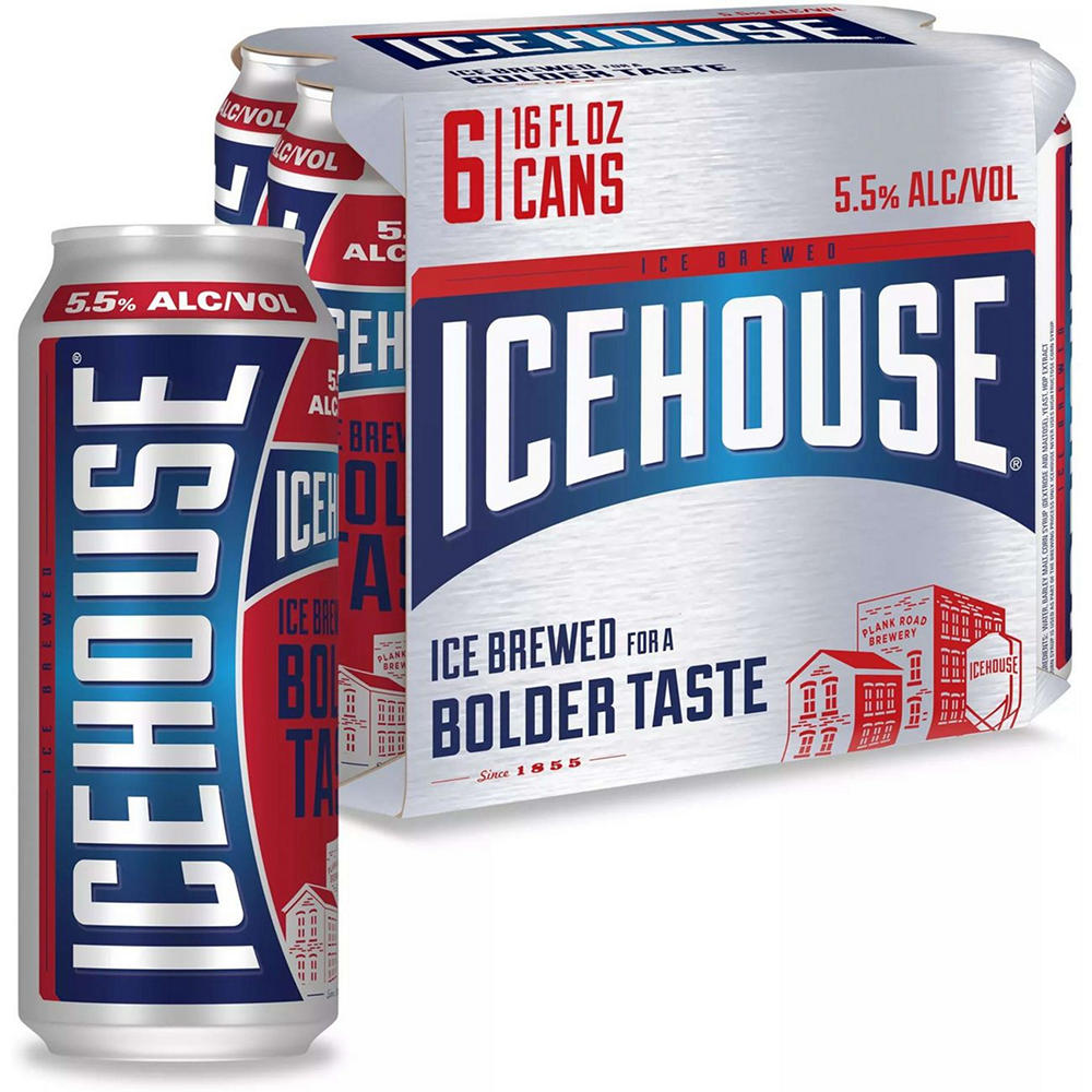 IceHouse Beer 6 pk Cans, 16 oz