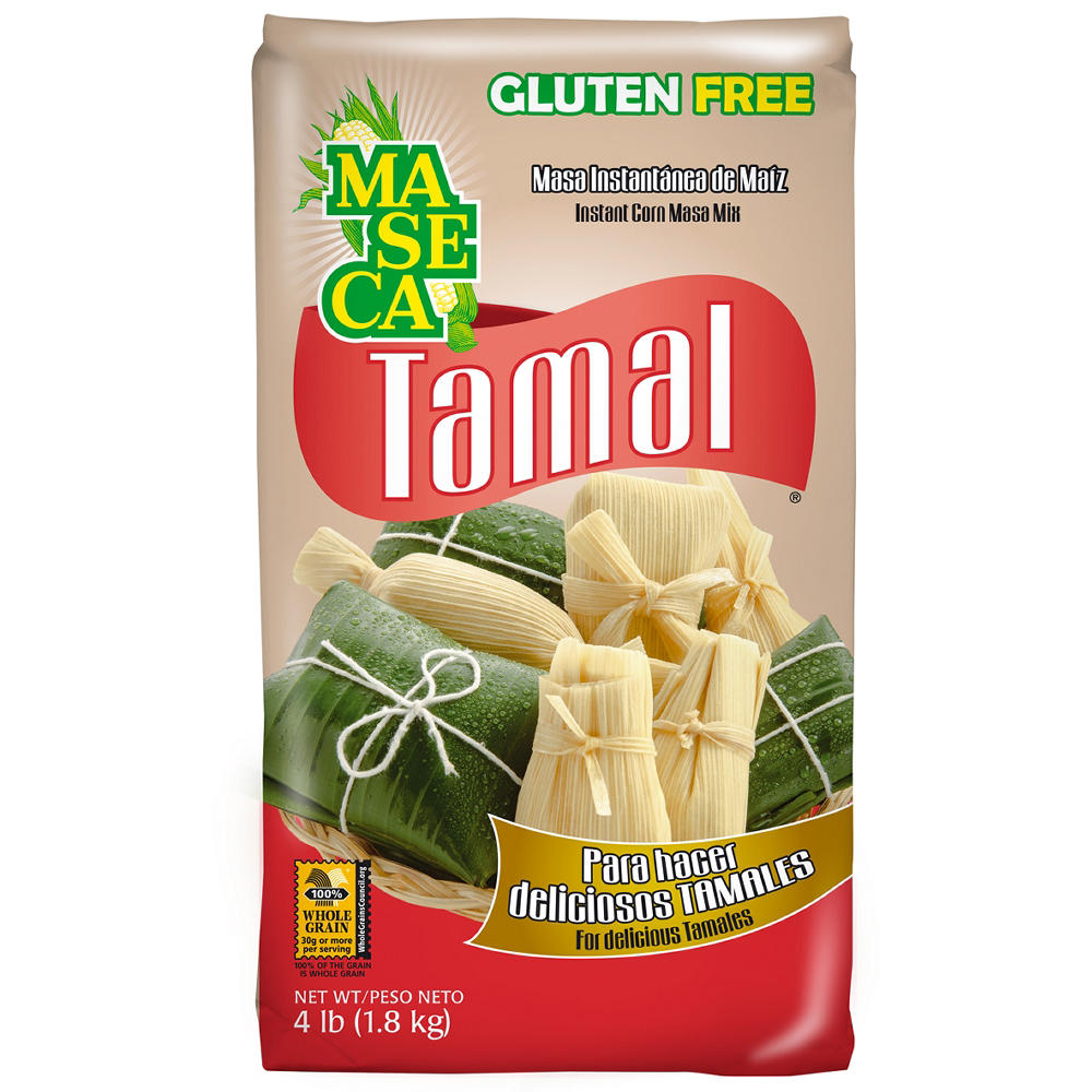 Maseca Tamal Instant Corn Masa Mix, 4 lb