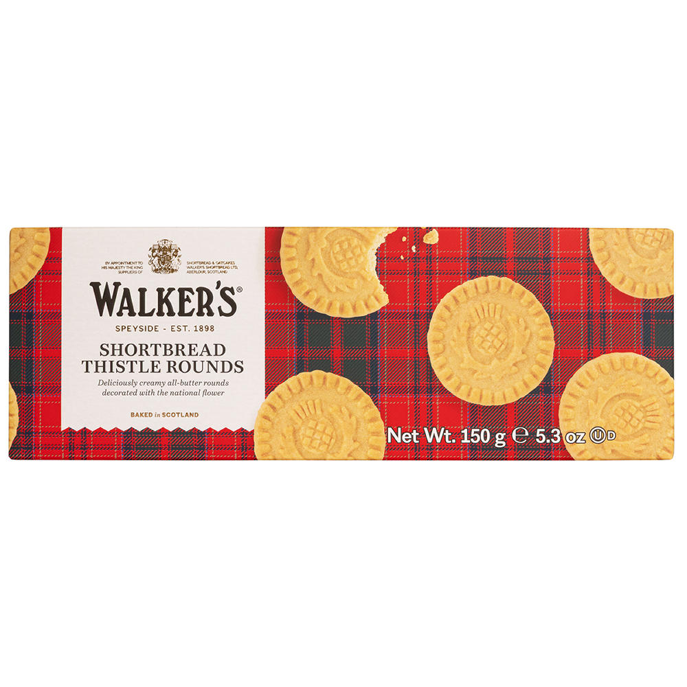 Walkers Pure Butter Shortbread Rounds, 5.3 oz