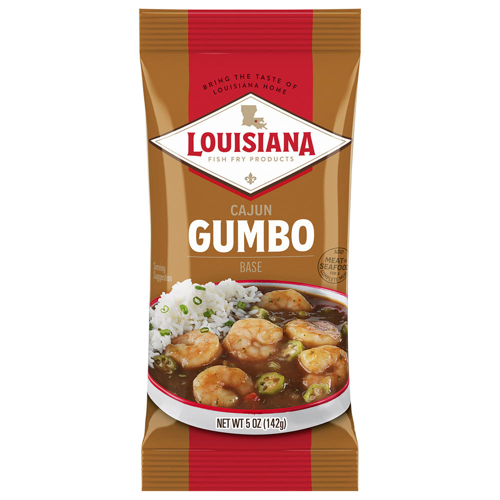 Louisiana Fish Fry Products Cajun Gumbo Base, 5 oz