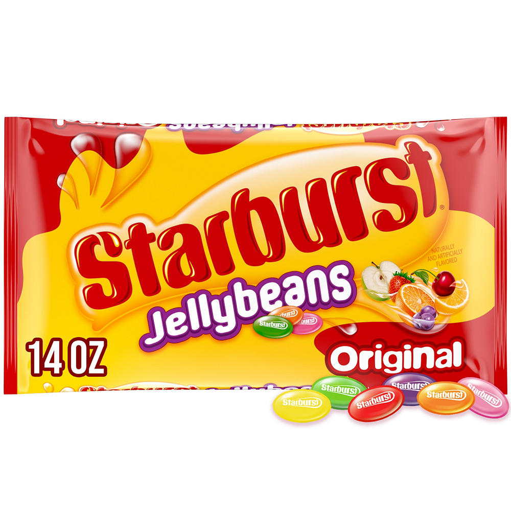 Starburst Original Flavor Jelly Beans Candy, 14 oz