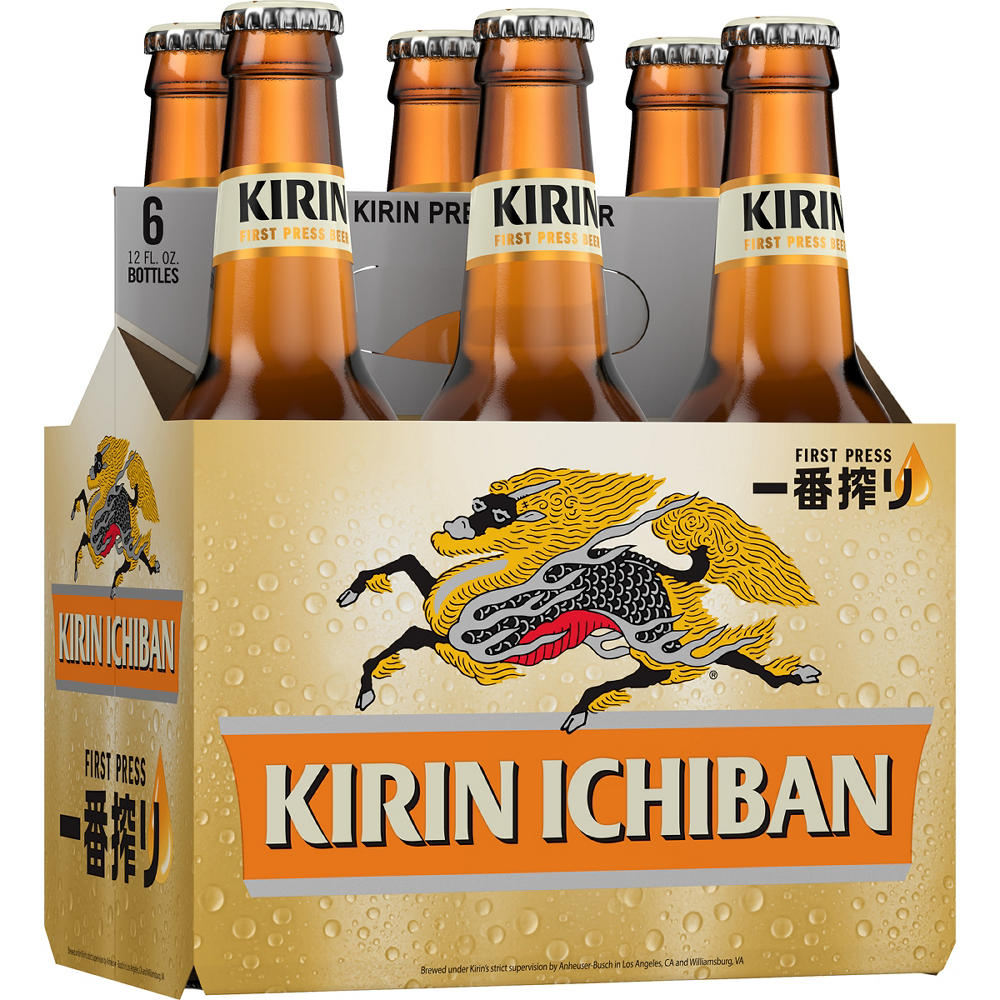 Kirin Ichiban 6 pk Bottles, 12 oz