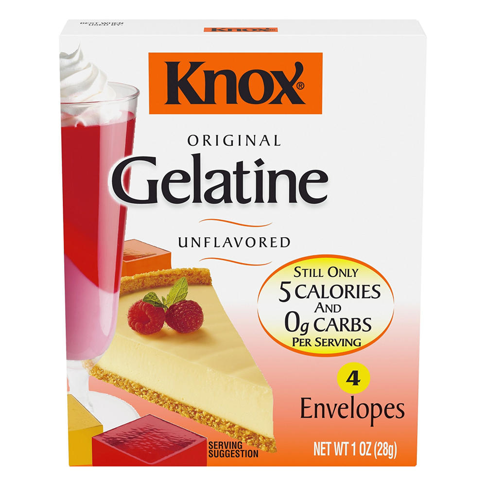 Knox Original Unflavored Gelatine Mix, 4 ct