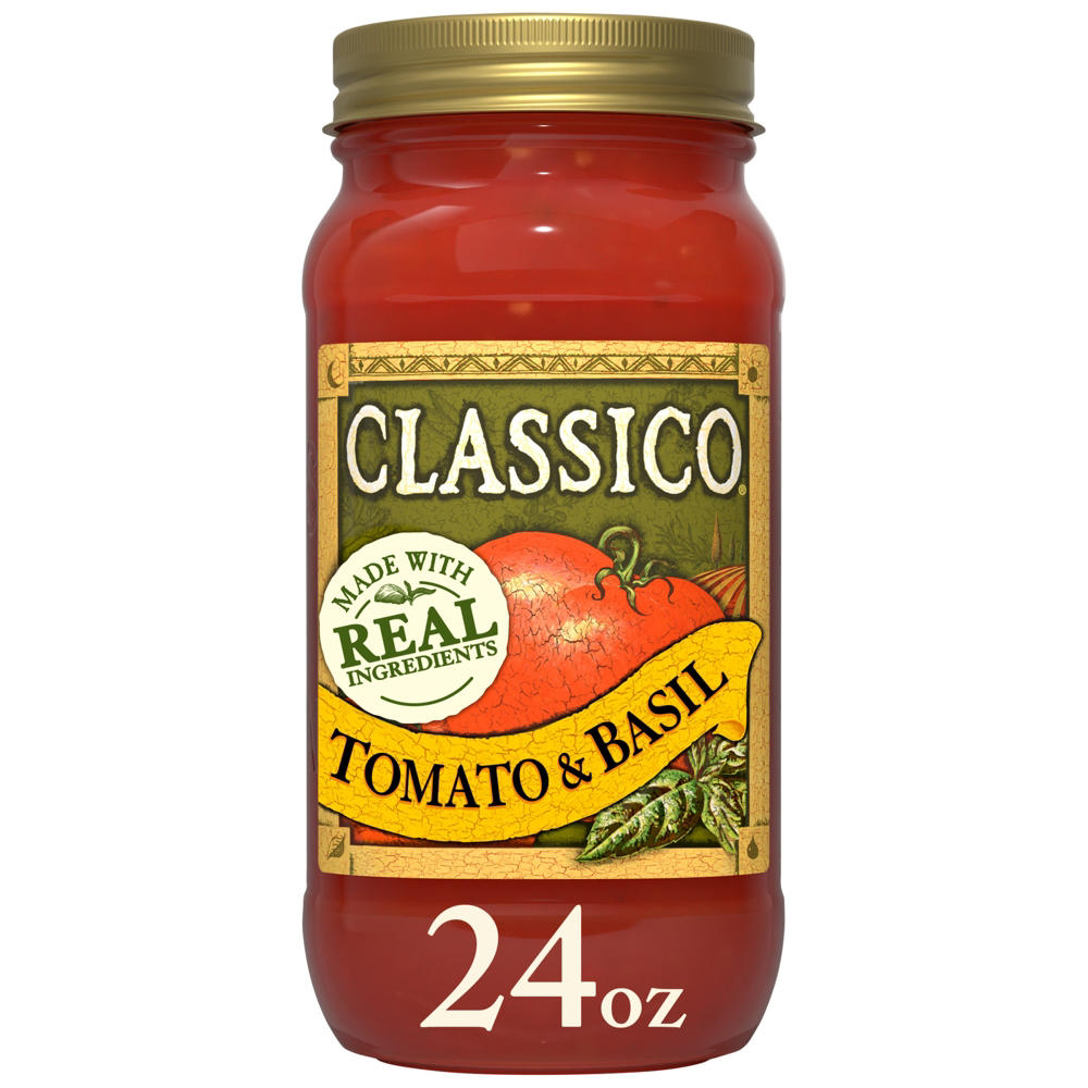 Classico Tomato & Basil Pasta Sauce, 24 oz