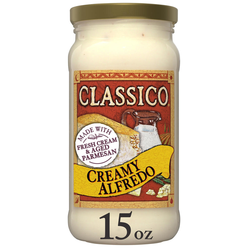 Classico Creamy Alfredo Pasta Sauce, 15 oz