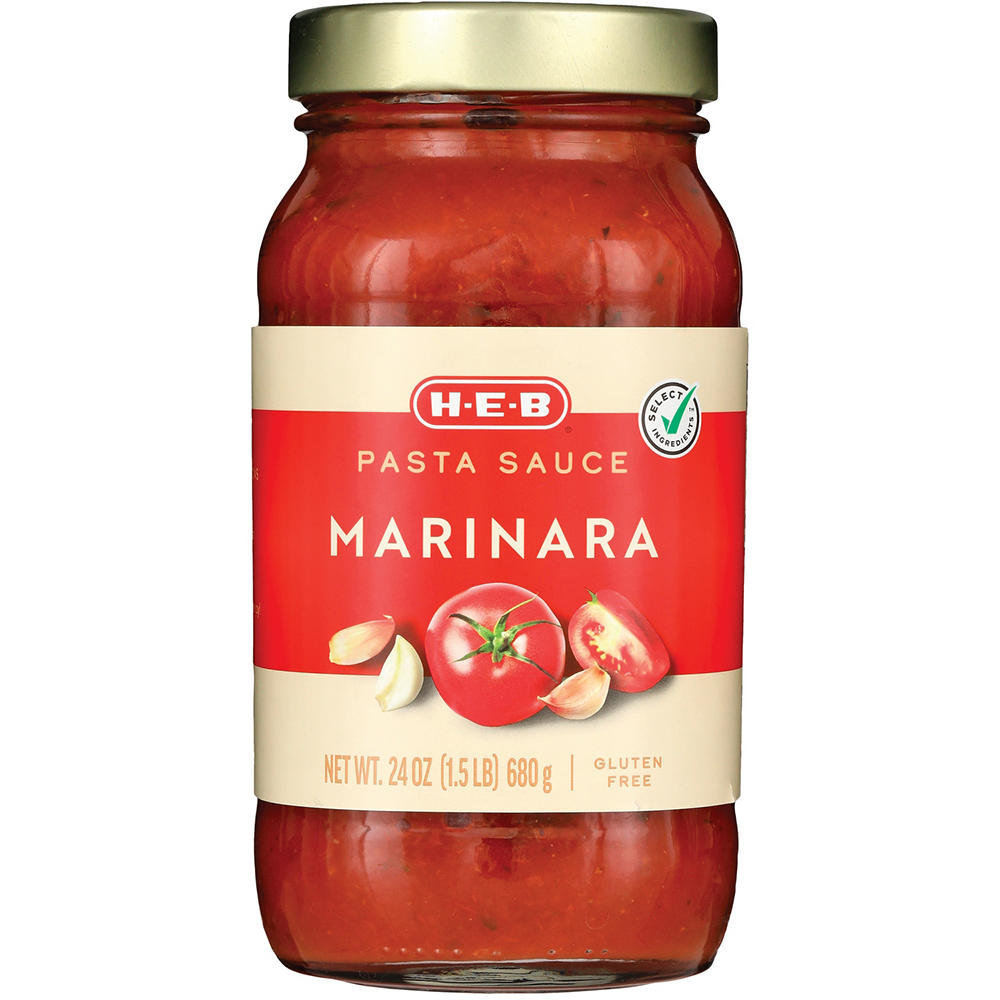 H-E-B Marinara Pasta Sauce, 24 oz