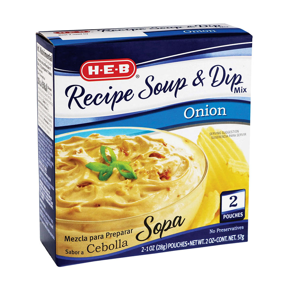 H-E-B Onion Recipe Soup and Dip Mix, 2 ct