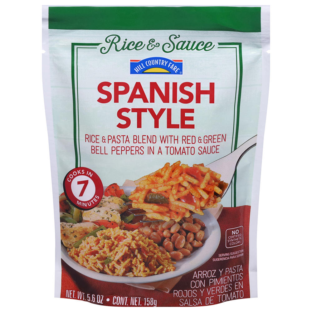 Hill Country Fare Spanish-Style Rice, 5.6 oz