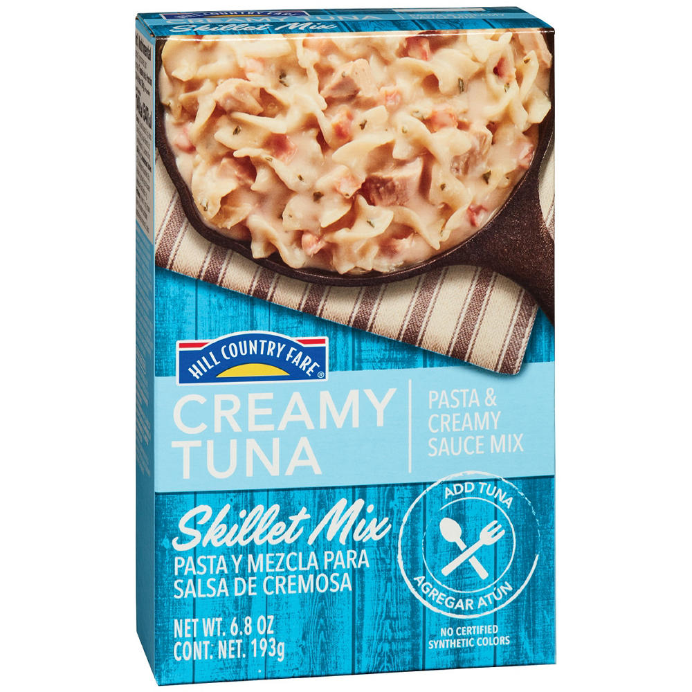 Hill Country Fare Creamy Tuna Pasta Skillet Mix, 6.8 oz