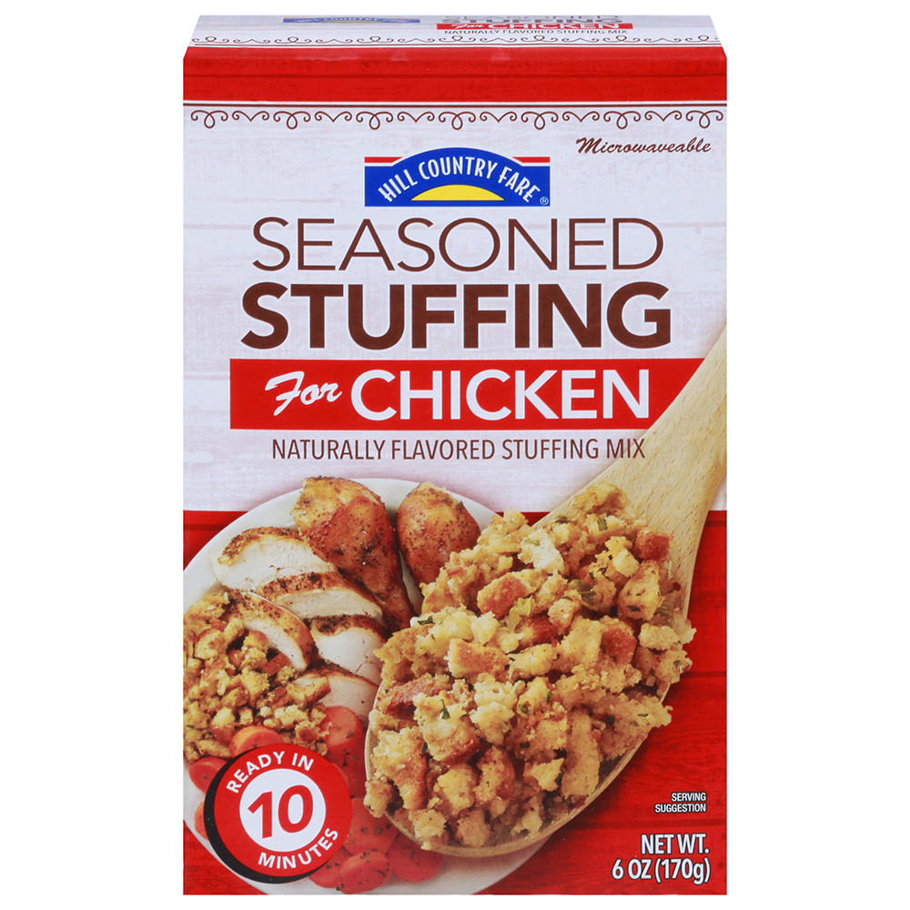 Hill Country Fare Seasoned Chicken Stuffing Mix, 6 oz
