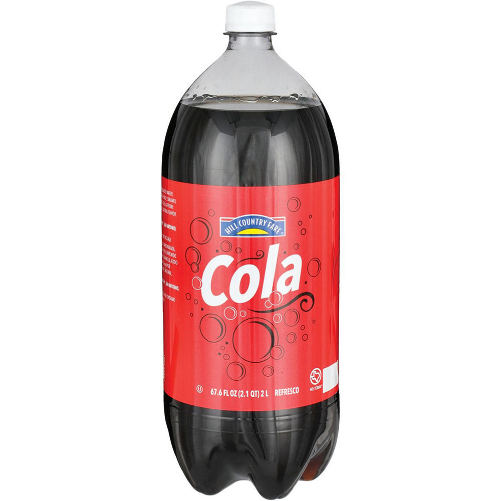 Hill Country Fare Cola Soda, 2 L