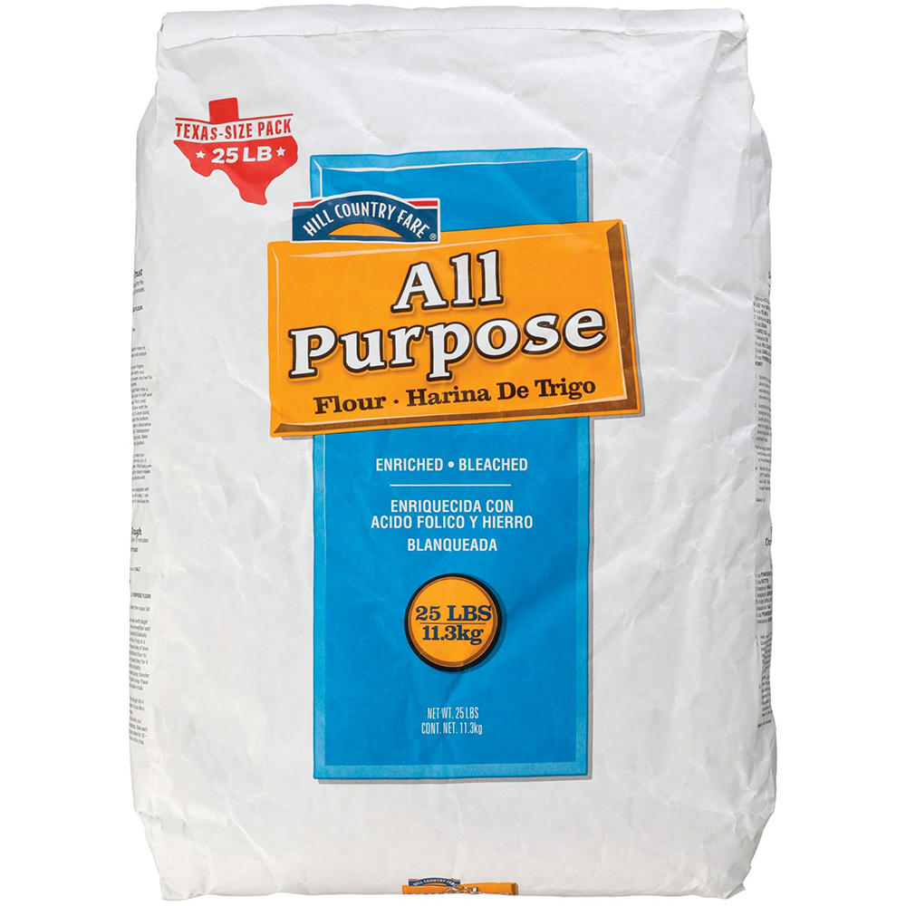 Hill Country Fare All Purpose Flour - Texas-Size Pack, 25 lbs