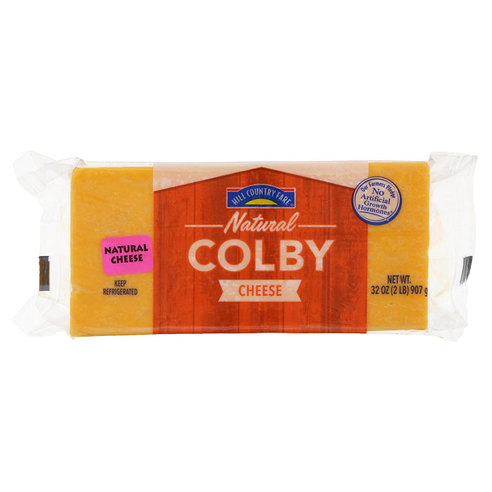 Hill Country Fare Colby Cheese, 32 oz