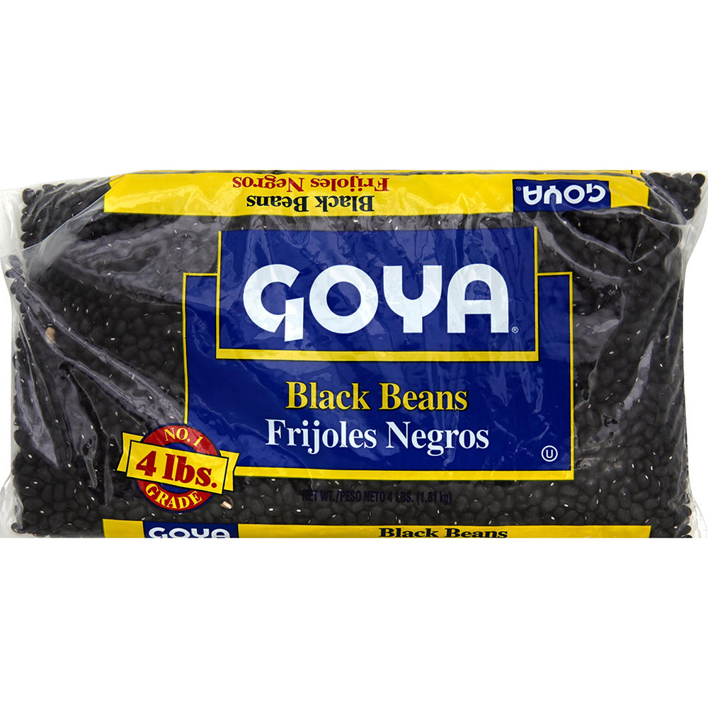 Goya Black Beans, 4 lbs