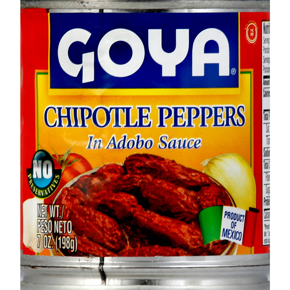 Goya Chipotle Peppers in Adobo Sauce, 7 oz