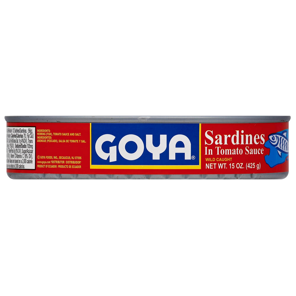 Goya Sardines in Tomato Sauce, 15 oz