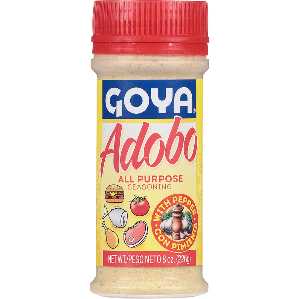 Goya Adobo All Purpose Seasoning - Pepper, 8 oz