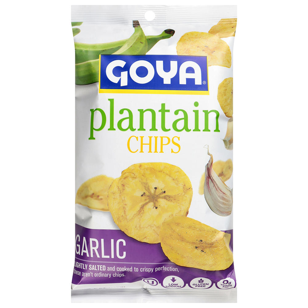 Goya Garlic Plantain Chips, 5 oz