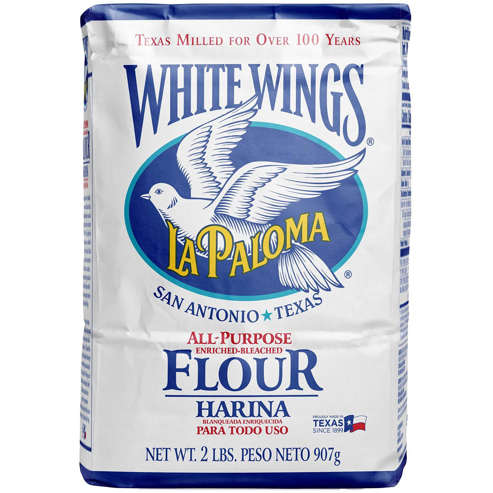 La Paloma White Wings Enriched Bleached All Purpose Flour, 2 lb