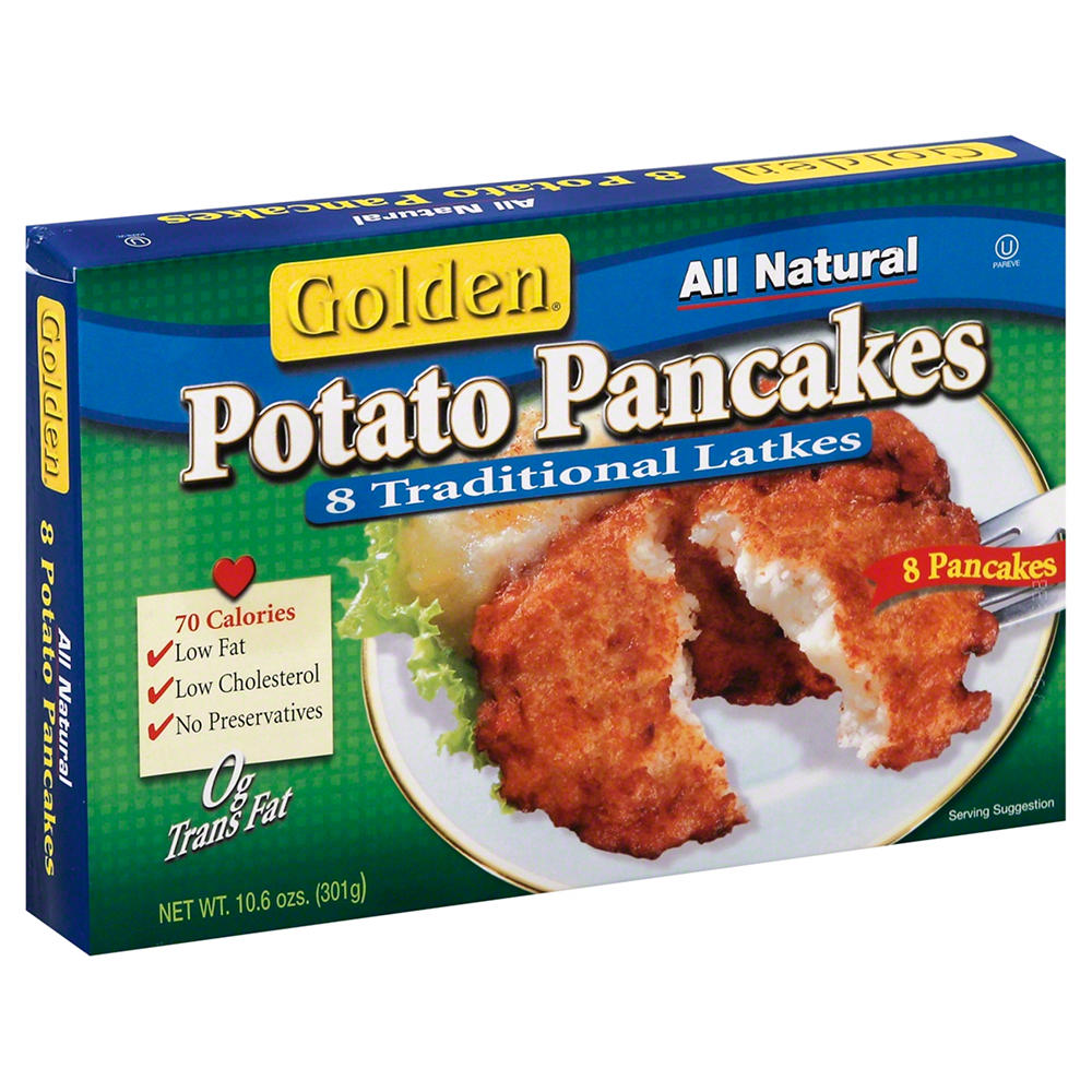 Golden Kosher Potato Pancakes, 8 ct