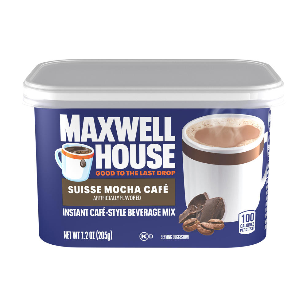 Maxwell House International Cafe Suisse Mocha Beverage Mix, 7.2 oz