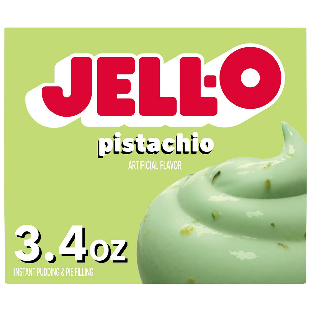 Jell-O Pistachio Instant Pudding Mix, 3.4 oz