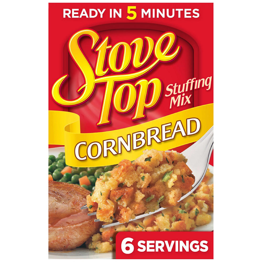 Stove Top Cornbread Stuffing Cubes Mix, 6 oz