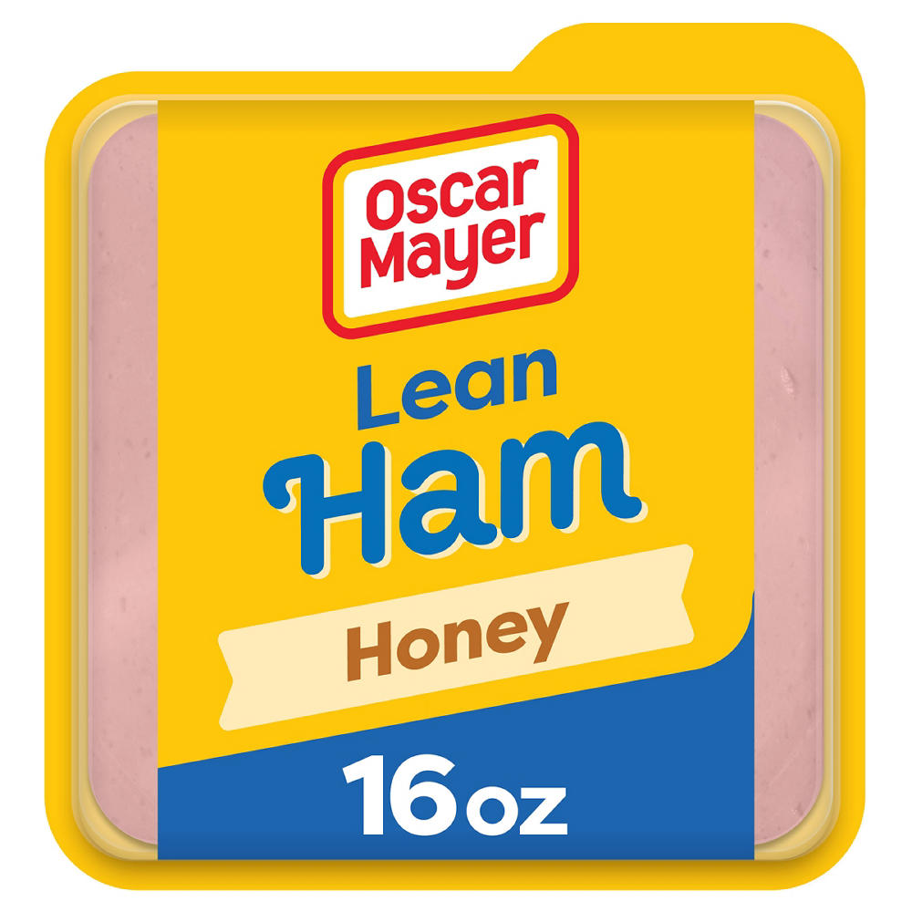 Oscar Mayer Lean Honey Ham Sliced Lunch Meat (Water Added), 16 oz