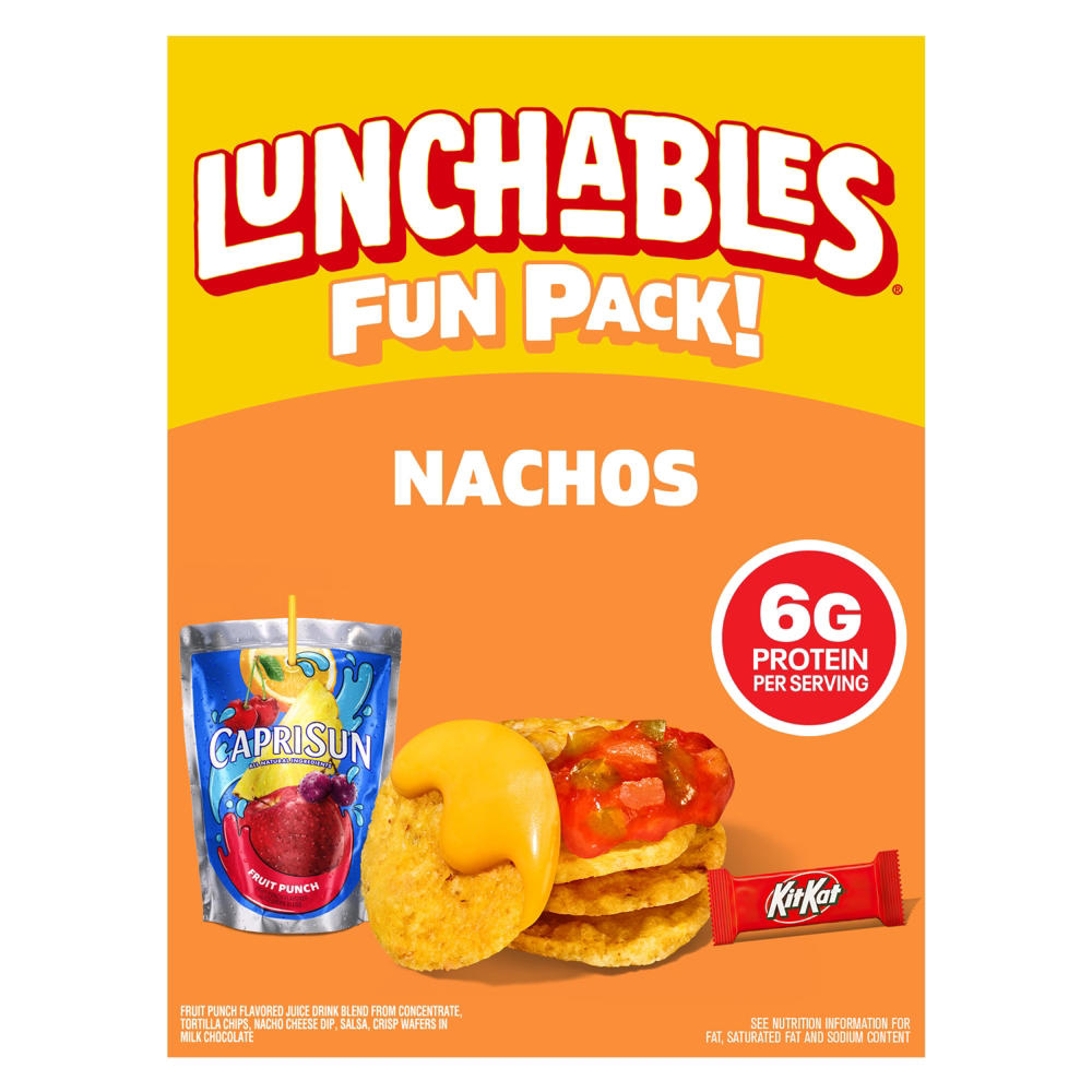 Lunchables Lunch Combinations Nacho Cheese Dip & Salsa, 10.7 oz