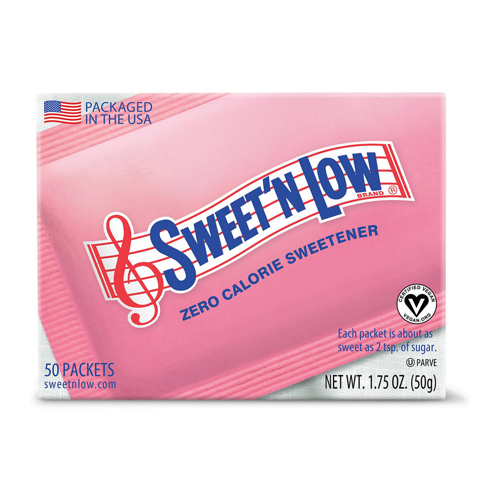 Sweet 'N Low Granulated Sugar Substitute Packets, 50 ct