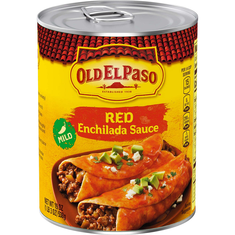 Old El Paso Red Enchilada Sauce - Mild , 19 oz