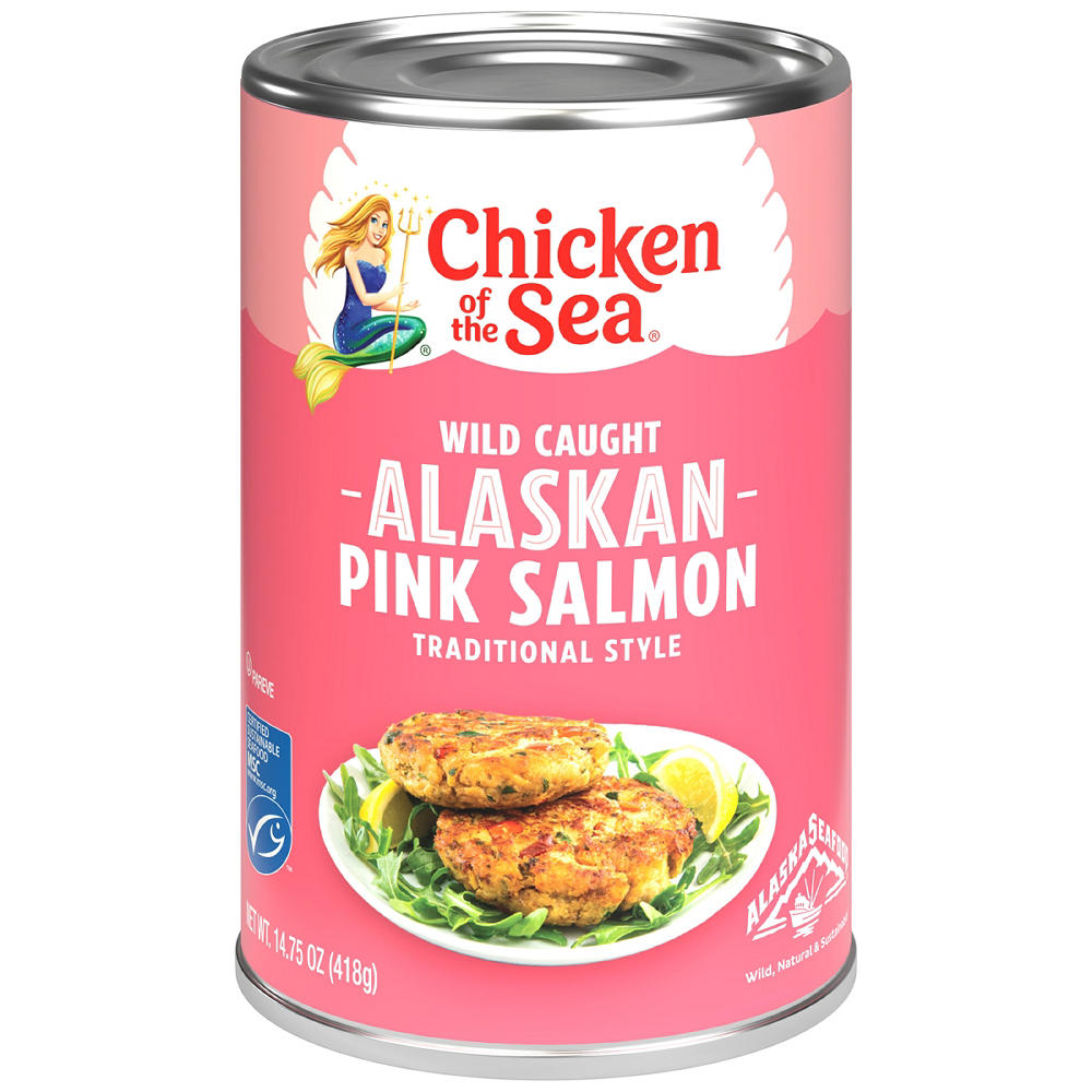 Chicken of the Sea Wild Caught Alaskan Pink Salmon, 14.75 oz