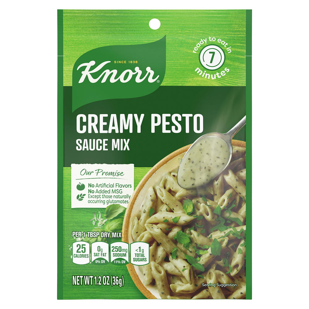 Knorr Creamy Pesto Pasta Sauce Mix, 1.2 oz
