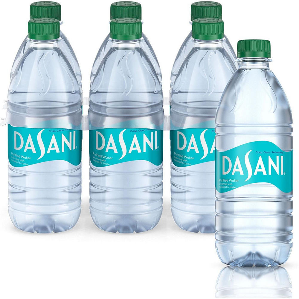 Dasani Purified Water Bottles Enhanced With Minerals, 16.9 oz