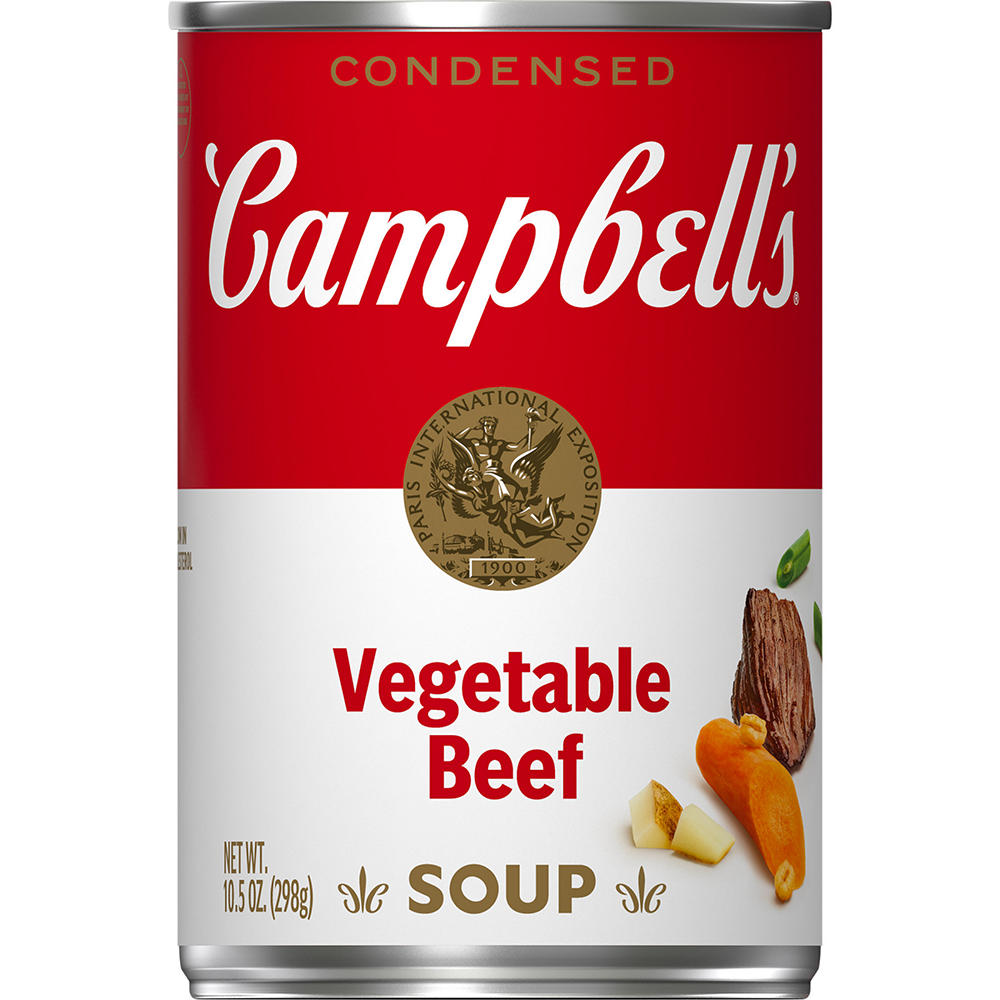 Campbell's Condensed Vegetable Beef Soup, 10.5 oz