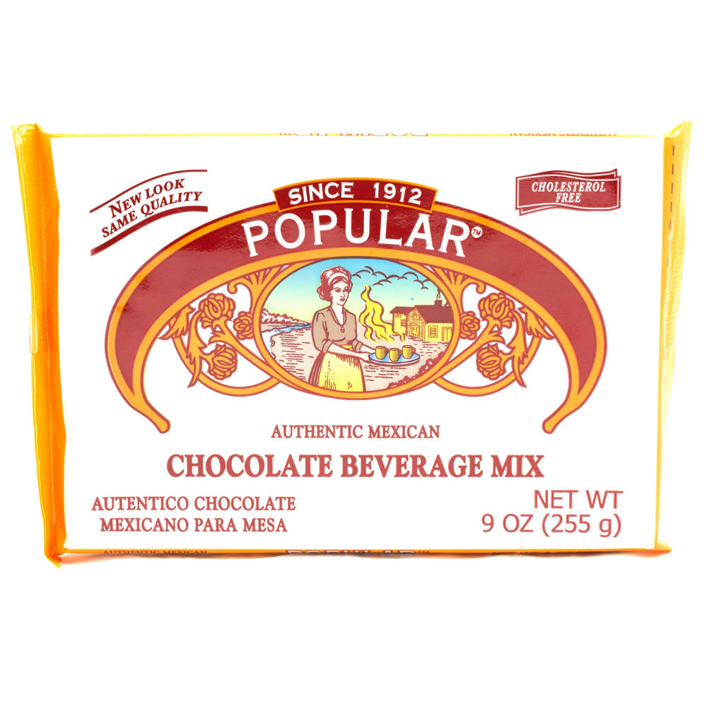 La Popular Authentic Mexican Chocolate Beverage Mix, 9 oz