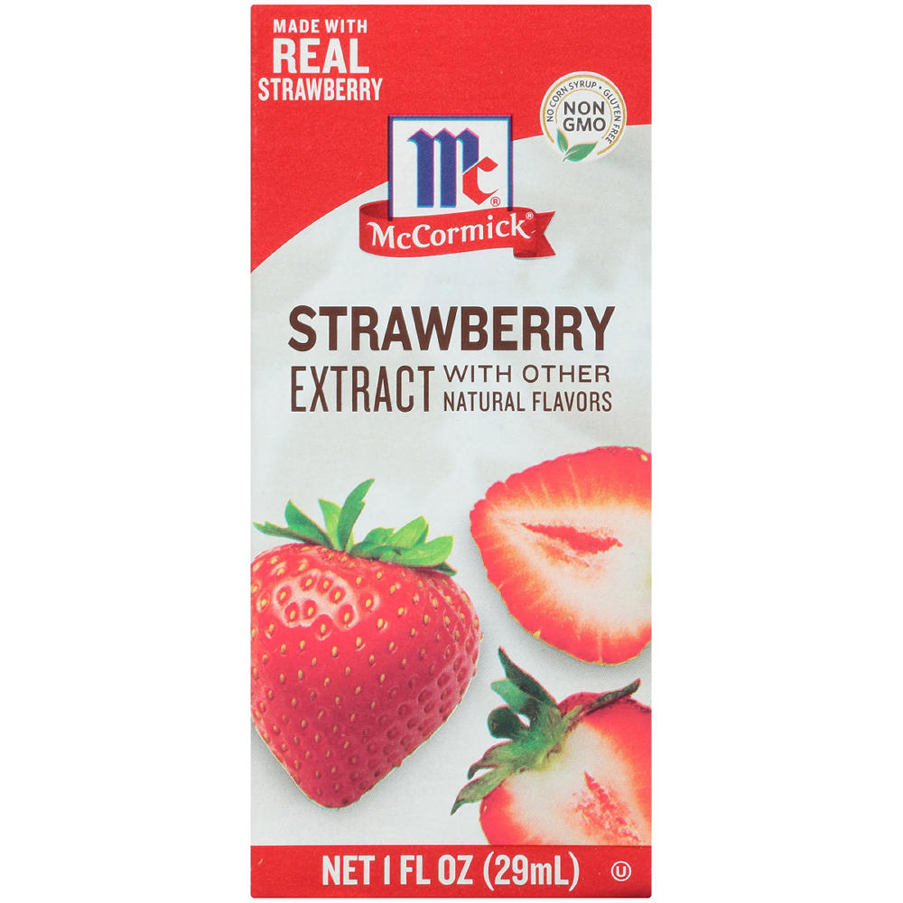 McCormick Strawberry Extract, 1 oz