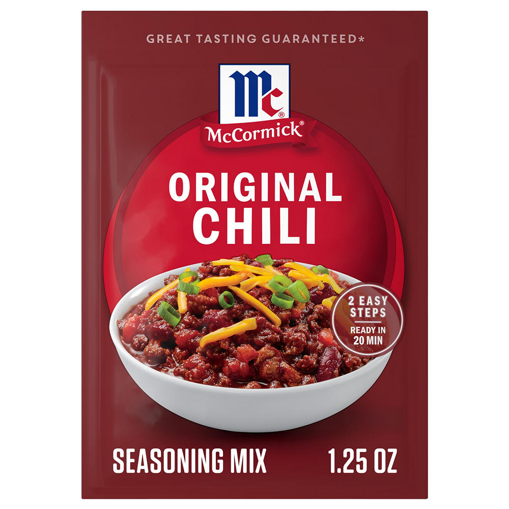 McCormick Chili Seasoning Mix, 1.25 oz