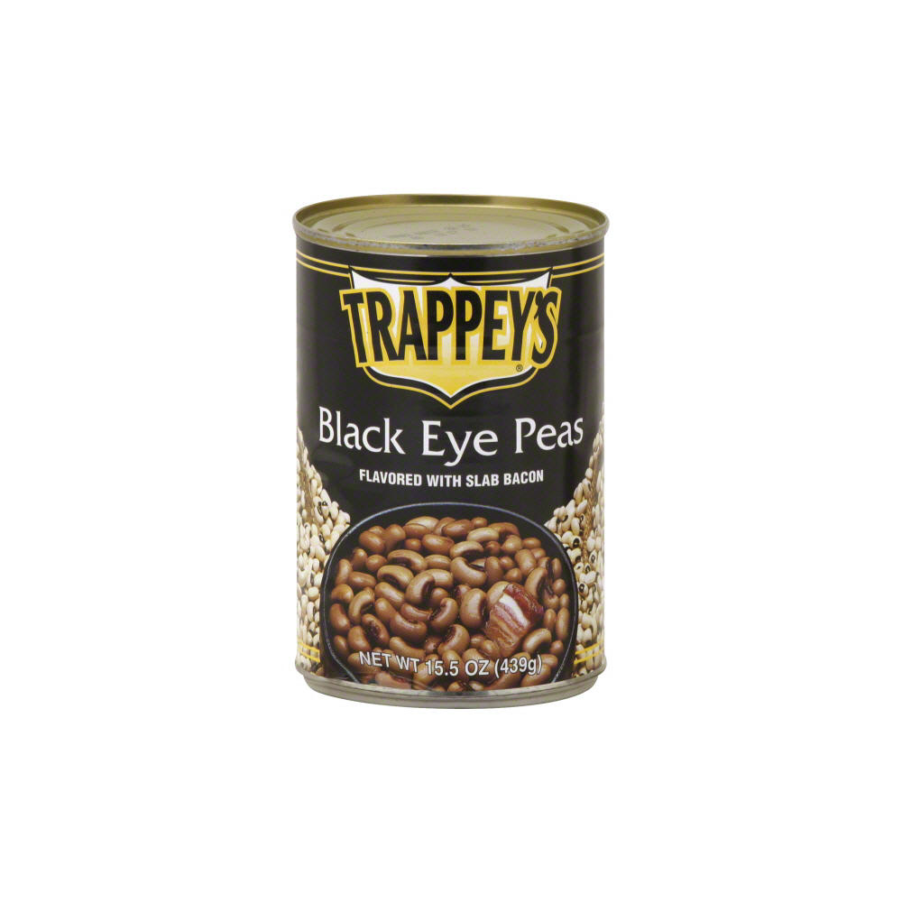 Trappey's Black-Eyed Peas with Slab Bacon, 15.5 oz