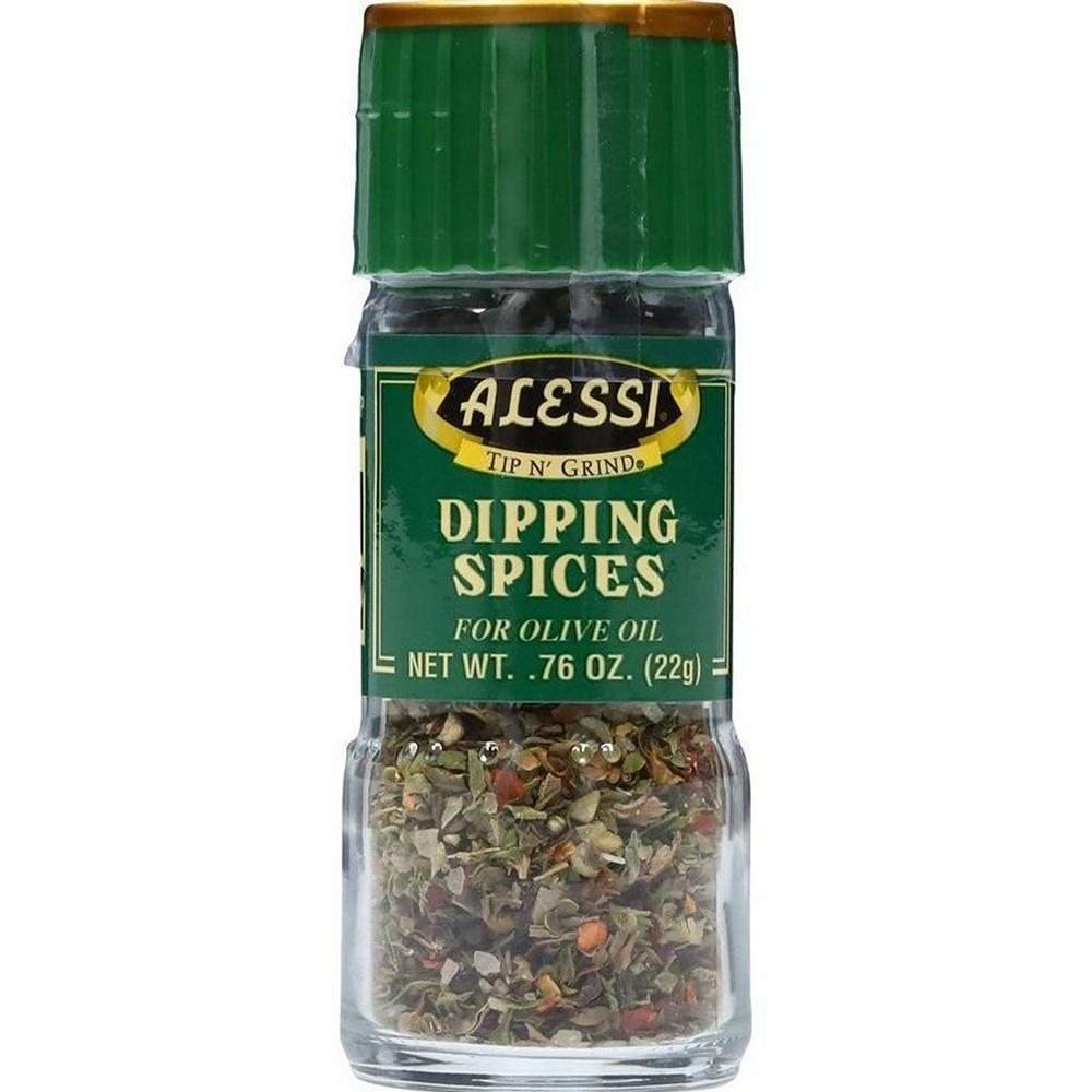 Alessi Tip N' Grind Dipping Spices For Olive Oil, .76 oz