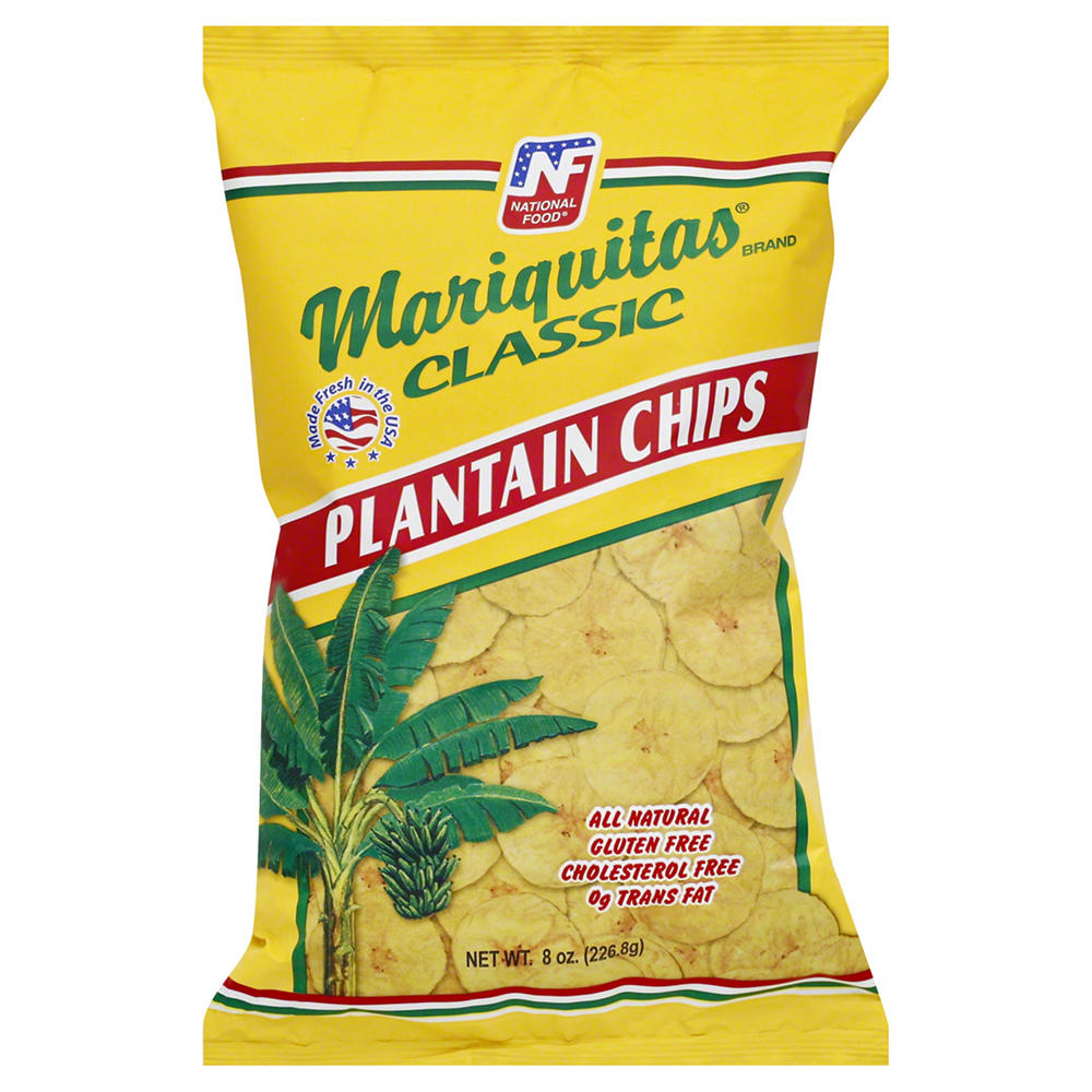 Mariquitas Classic Plantain Chips, 8 oz