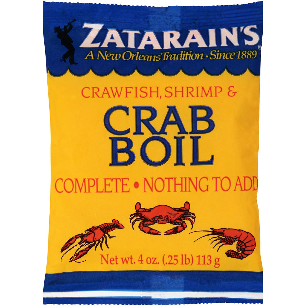 Zatarain's Crawfish, Shrimp & Crab Boil, 4 oz