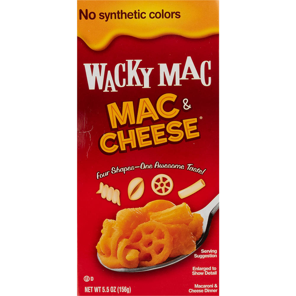 Wacky Mac Kosher Macaroni & Cheese Dinner, 5.5 oz