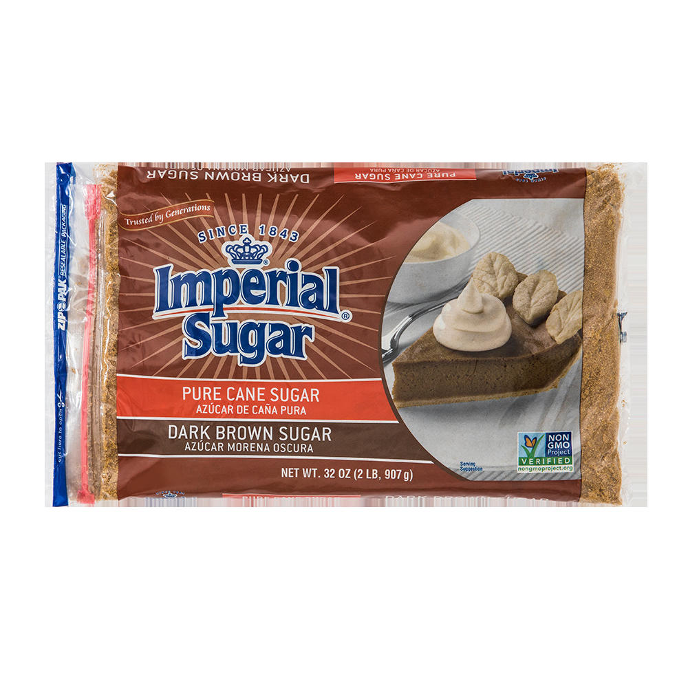 Imperial Sugar Pure Cane Dark Brown Sugar, 2 lbs