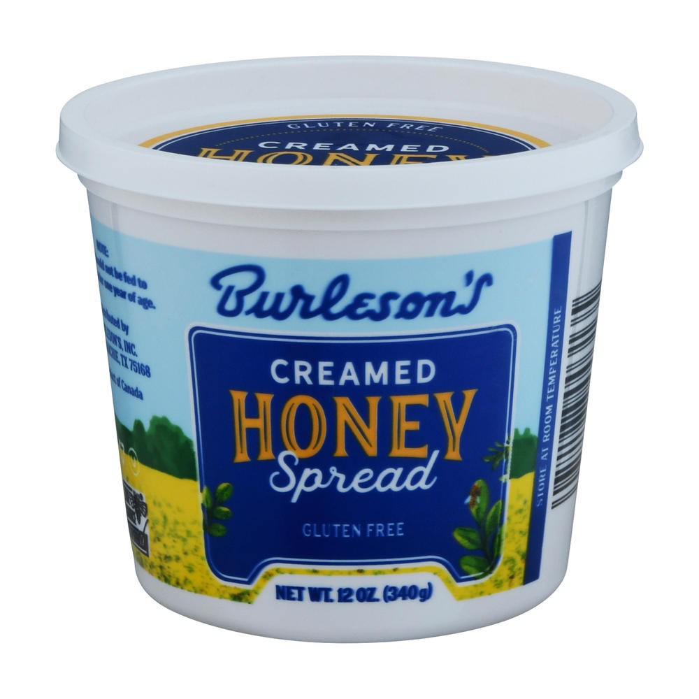 Burleson's Natural Flavor Honey Spread, 12 oz
