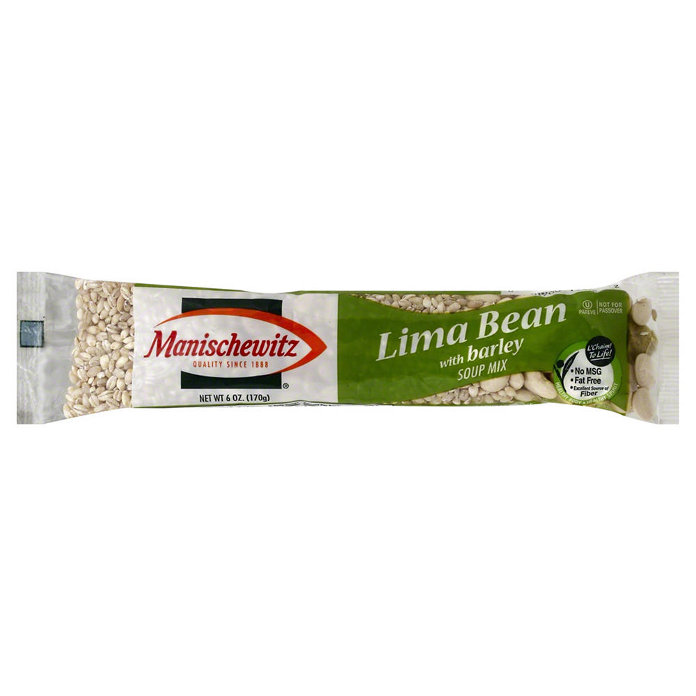 Manischewitz Lima Bean Soup Mix with Barley, 6 oz