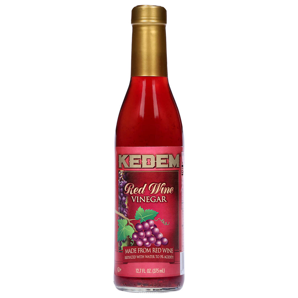 Kedem Kosher Red Wine Vinegar, 12.7 oz