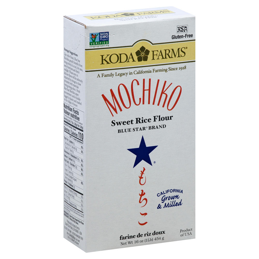 Koda Farms Blue Star Mochiko Sweet Rice Flour, 1 lb