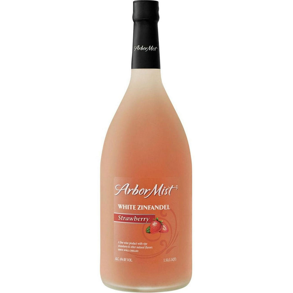 Arbor Mist Strawberry White Zinfandel White Wine, 1.5 L